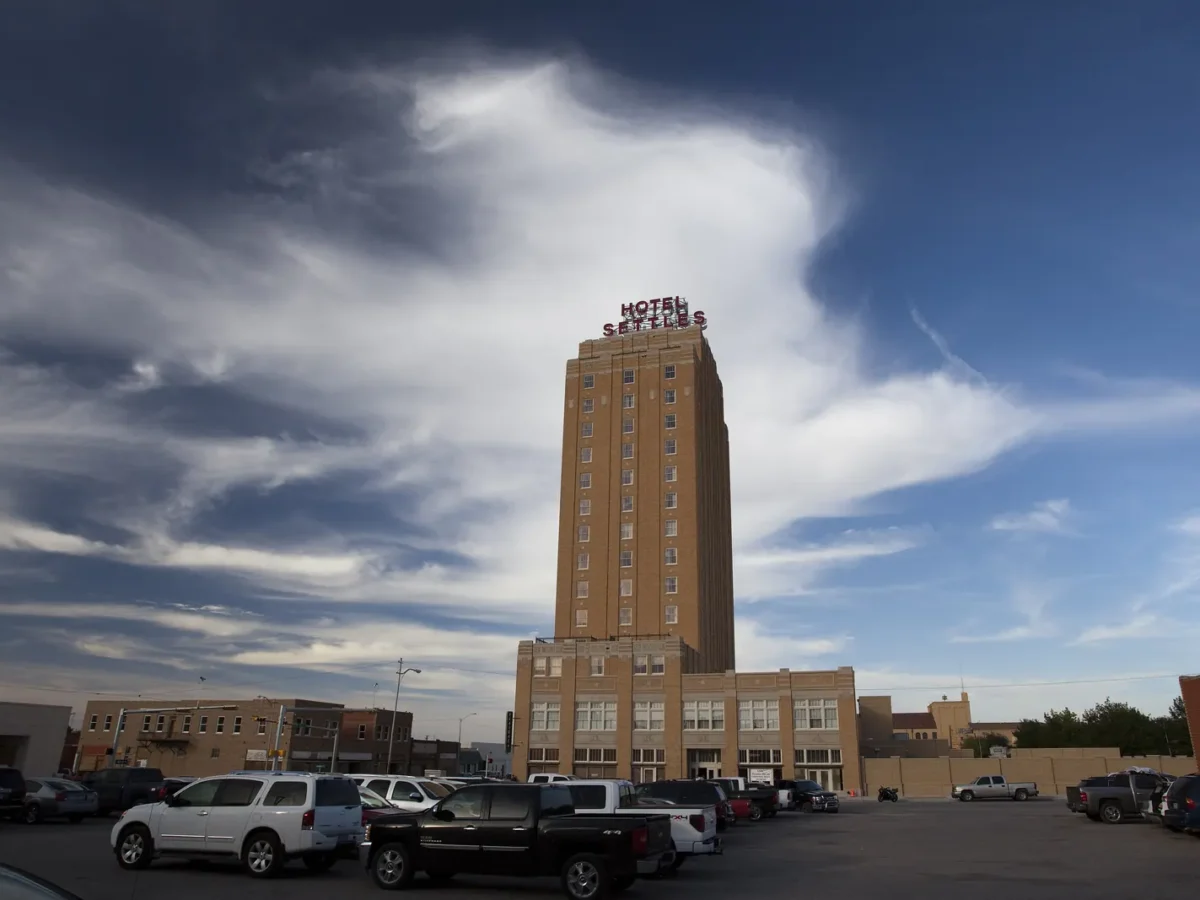 The Settles Hotel in Big Spring, Texas