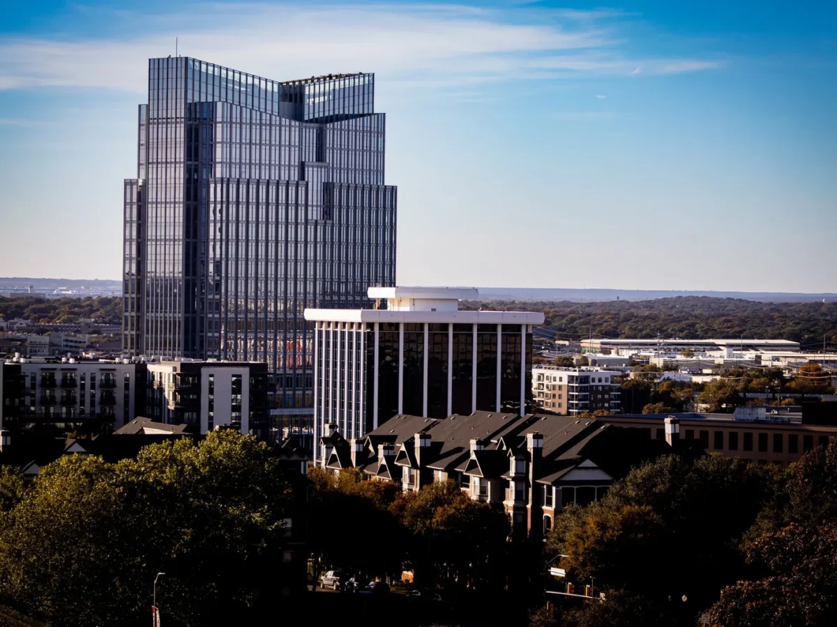 Downtown Fort Worth with Frost Tower