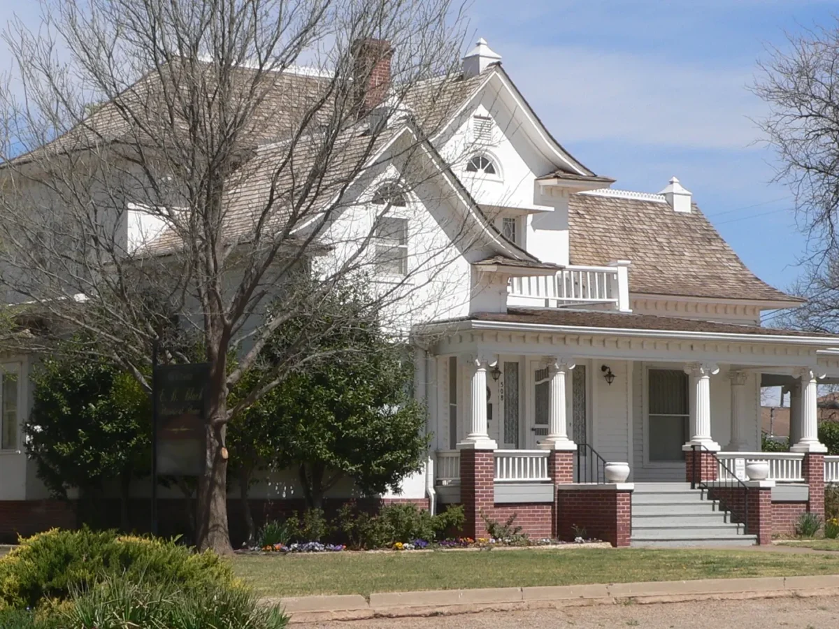 Historic E. B. Black House in Hereford, Texas