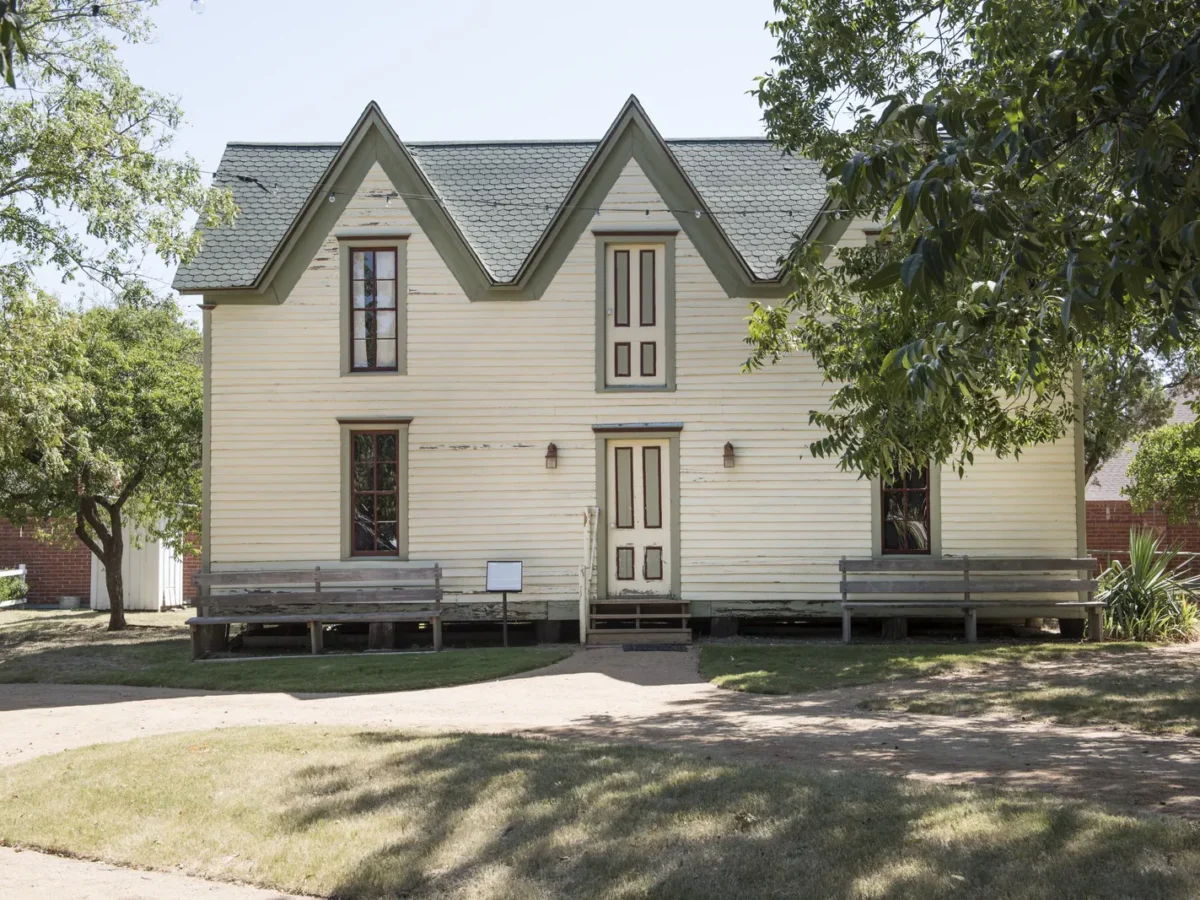 Samuel Young House at the Heritage Farmstead Museum in Plano, Texas